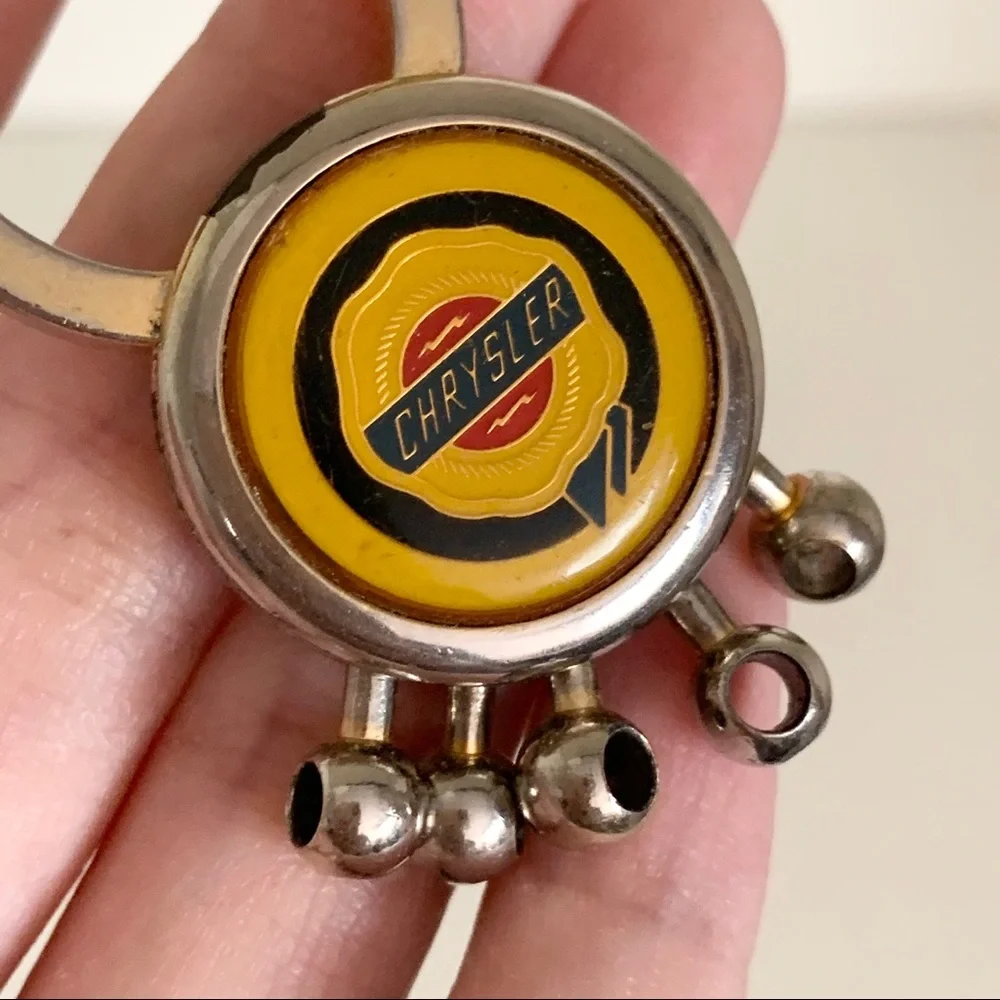 Vintage Chrysler key chain